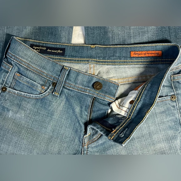 Citizens of Humanity Ingrid #002 Stretch Low Waist Flair Jeans by Jerome Dahan - Picture 3 of 5